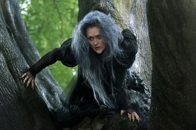 2013'te çekilen 'Into the Woods' filmindeki rolüyle Meryl Streep