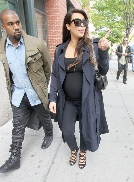 Kim'in hamilelik dönemi