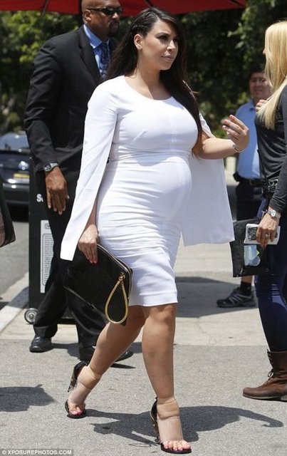 Kim'in hamilelik dönemi