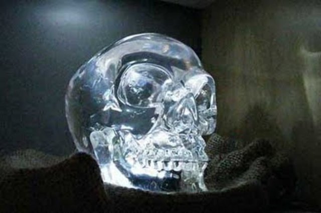 Kristal kafatasının ancak ileri bir teknoloji kullanılarak yapılabileceği ortaya çıktı.