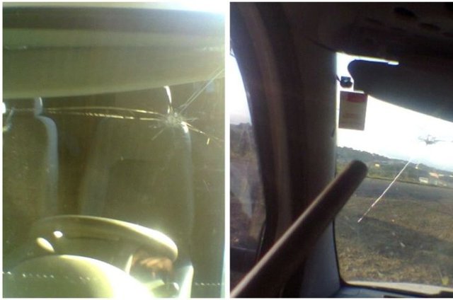 Rusya'da meydana gelen olayda ismi bilinmeyen bu adam trafikte seyahat ediyordu.