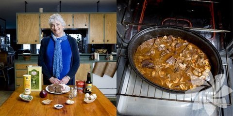 Kanada: Gece yarısı güneş altında bison güveç