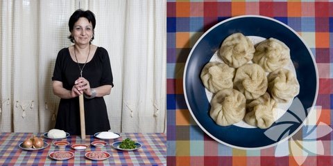 Gürcistan - Domuz ve sığır etli mantı