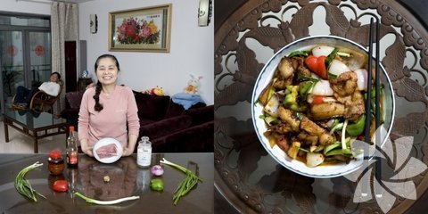 Çin: Sebze ile iki kez pişmiş domuz eti