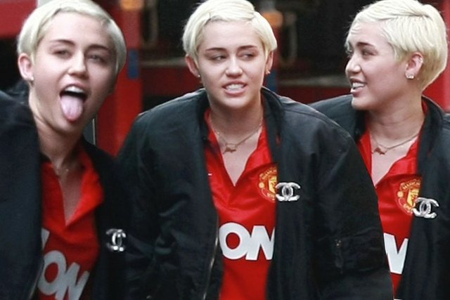 Miley Cyrus - Manchester United