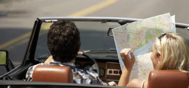 Arabayı üstü açık bir şekilde kullanmak