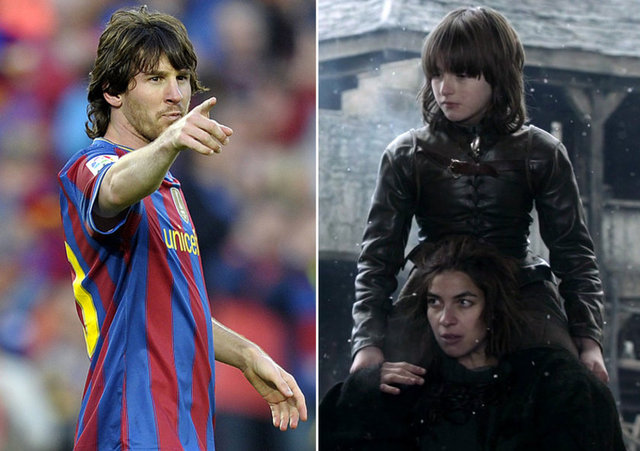 Lionel Messi - Bran Stark