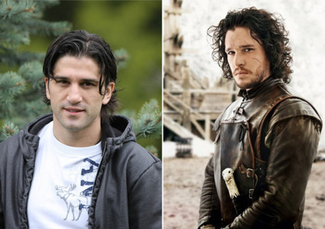 GAME OF THRONES KARAKTERLERİNE BENZEYEN FUTBOLCULAR  Uğur Boral - Jon Snow