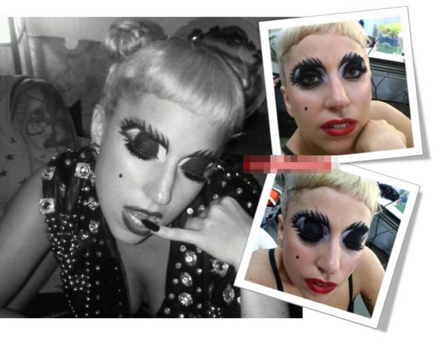 Gaga'nın anime göz makyajı modası genç kızların dikkatini çekti ve bir anda çılgınlık haline geldi.