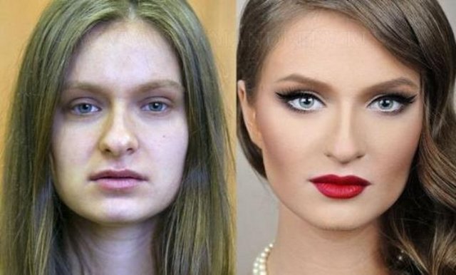 Bunun adı mucize 29 yaşındaki Andreev, sıradan görünüşlü kadınları biraz makyaj biraz da photoshop yardımıyla Hollywood yıldızlarını kıskandıracak görünüme büründürüyor. -