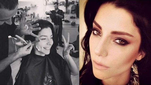 Muhteşem Yüzyıl'ın yeni bölümlerinde Nurbanı Sultan'ı canlandıran Merve Boluğur, sakal  traşı oldu!