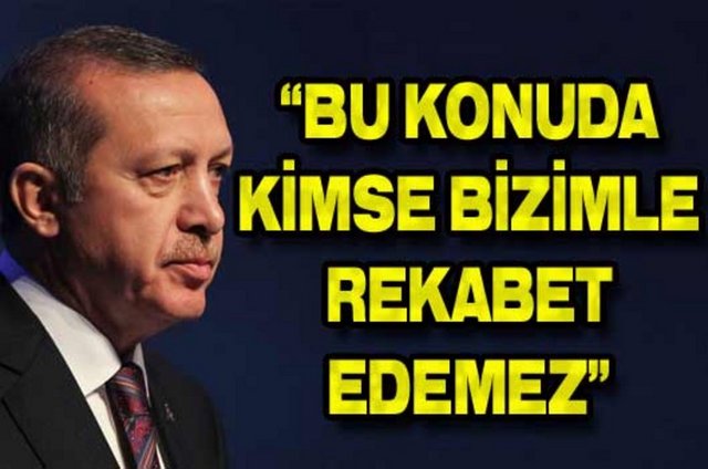 Başbakan Erdoğan, "Ben yaptım oldu tavrı ne kadar yanlışsa ben istemiyorum tavrı da o kadar faşizandır. Biz yol yaparken bunu bir kişiye üç beş kişiye değil Ankara'da yaşayan beş milyon kişiye yapıyoruz. Yeşil konusunda bizimle hiç kimse rekabet edemez" dedi.
