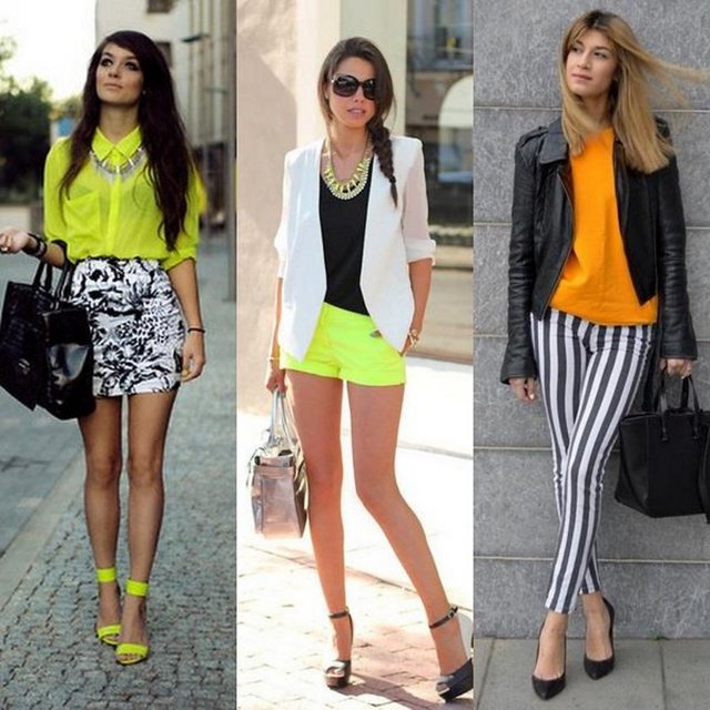 Siyah; kırmızı, pembe,mor ve sarı gibi - sıcak ve canlı renklerle mükemmel - kombine olur. Hatta son trendlere göre - lacivertle siyahı birbirleriyle - tamamlamak sofistike ve cool bir - görünüm oluşturuyor. -