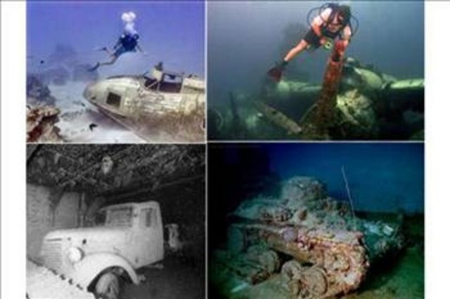 Truk Lagoon Mikronezya: Mikronezya'da, Filipinler'in doğusunda Pasifik okyanusunda yer alıyor. Japon donanmasının büyük kısmı burada yatıyor. Genellikle sığ sularda yatan, uzunlukları 60-150 metre arasında olan batıkların üstü rengarenk yumuşak mercanlar ve anemonlarla kaplı. Lagun olduğu için akıntı ve dalga yok, dalışlar rahat, yılın her günü dalmak mümkün. Görüş mesafesi 20-30 metre, su sıcaklığı 27-30 °C. Dalgıçlar için tam bir cennet olduğu söylenirken, bu hayalet donanmayı görmeye giden dalgıçlardan geri dönen olmadığı da söyleniyor.