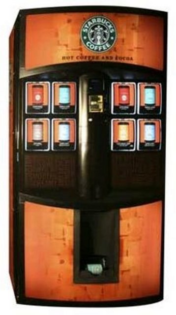 Starbucks Otomat Makinası