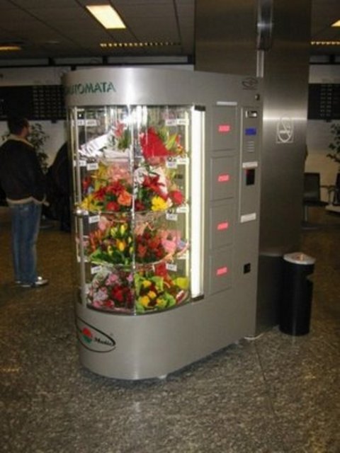 Çiçek Otomat Makinası