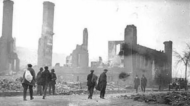 1918 Cloquet Yangını Minnesota,Amerika'da 453 kişi öldü.