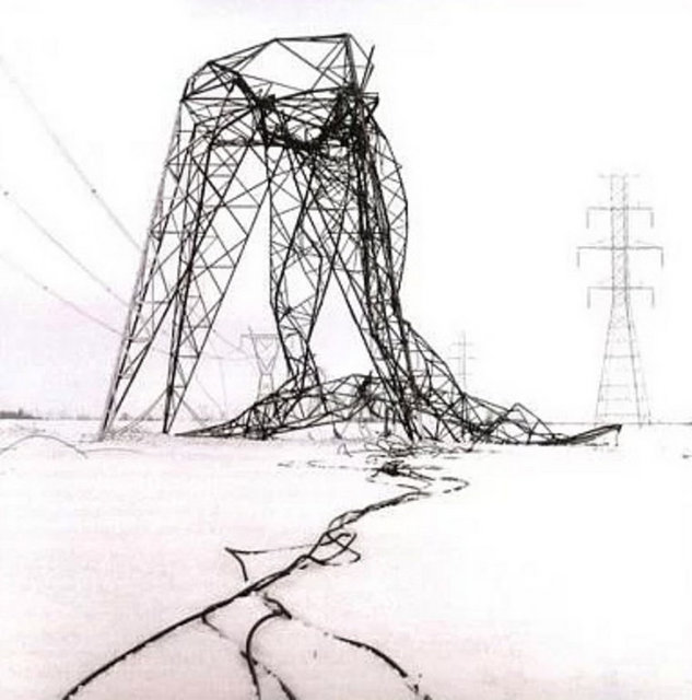 1998 Quebec Buz Fırtınası QuebecKanada 35 kişi öldü.