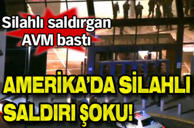 ABD'nin New Jersey'de bulunan bir alışveriş merkezinde silahlı saldırı meydana - geldi. Saldırı'da 7 el ateş edildiği bildirildi. Ölü ya da yaralılarla ilgili henüz - kesin bir bilgi yok.