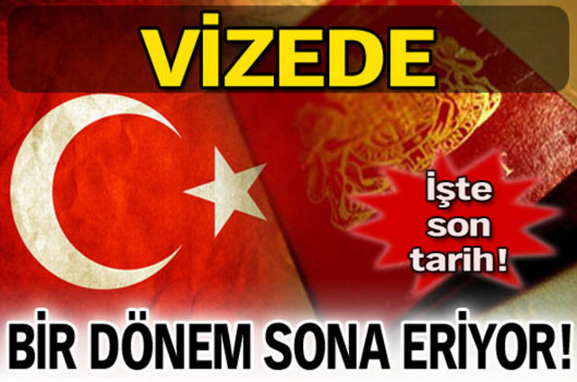 Kültür ve Turizm Bakanı Ömer Çelik, sınır kapılarında bandrol veya kaşeyle vize - verilmesinin 10 Nisan 2014'te kaldırılacağını belirterek "Bu yıl hizmete giren ve - 100'e yakın yabancı ülke vatandaşının e-vizelerini kolayca temin edebilmelerine - yönelik uygulama sayesinde, ülkemize yönelik seyahat hacminde ciddi bir artış - bekliyoruz" dedi.