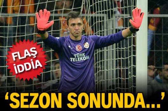 Galatasaray'ın başarılı file bekçisi Muslera'nın sezon sonunda  - sarı-kırmızılı takımdan ayrılmayı düşünmeye erken  - başladığı iddia edildi. Muslera'nın rotasının İngiltere olduğu  - ve bu sene bu hayalini kesinlikle yerine getirmek istediği Uruguay  - basını tarafından belirtildi.