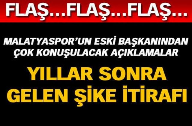 1980'li yılların sonunda iş dünyası ve futbol dünyasında  - yaşadığı ve yaşattığı sansasyonlar ile her zaman gündem olan  - Malatyaspor Eski Başkanı Nurettin Güven başkanlık yaptığı  - dönemdeki, Beşiktaş maçını aslında Beşiktaş'ın almasını  - istediğini ama bunun gerçekleşmediğini söyledi.