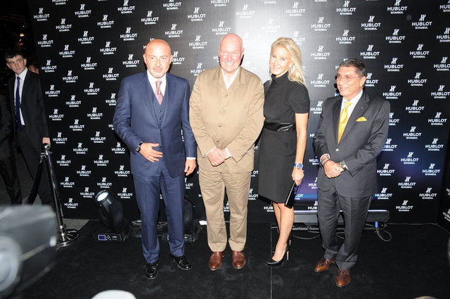 FERİT ŞAHENK, JEAN CLAUDE BIVER, DIANA ŞAHENK, ERMAN YERDELEN