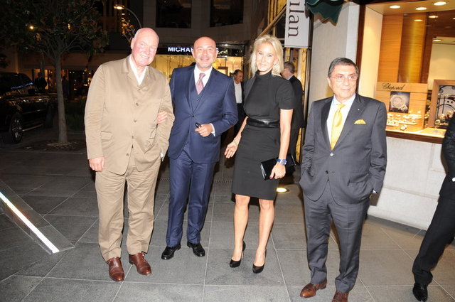 JEAN CLAUDE BIVER, FERİT - DIANA ŞAHENK, ERMAN YERDELEN