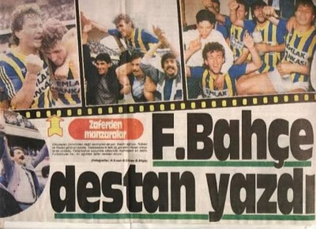 - Galatasaray-Fenerbahçe: 3-4  - 3 Mayıs 1989 Türk futbolunun unutulmaz maçlarından birine sahne olmuştur. Tarihe geçen Türkiye Kupası Çeyrek Final 2. maçında Galatasaray ilk yarıyı 3-0 önde kapadı. İkinci yarı işi şova döken sarı kırmızılılar, rehavetin faturasını ağır ödedi. Aykut ve Hasan Vezir'in 3 golü sonrası Fenerbahçe mucizeyi gerçekleştirdi ve 4-3 galip geldi. -