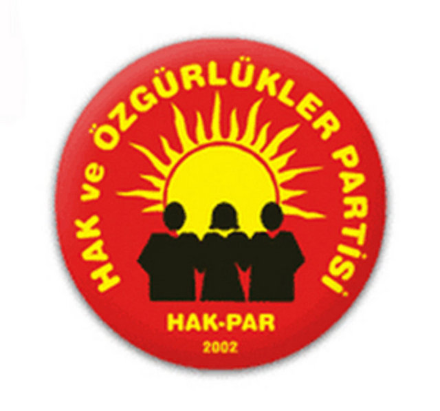 HAK VE ÖZGÜRLÜKLER PARTİSİ (HAK-PAR) - 11 Şubat 2002 - Genel Başkan: Abdülmelik Fırat