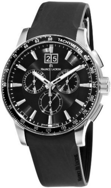 Maurice Lacroix siyah saat 2.900 TL.