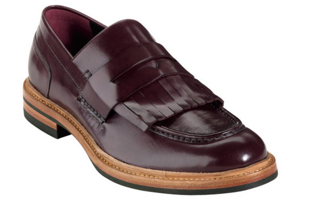 Sezonun trend rengi oxblood loafer