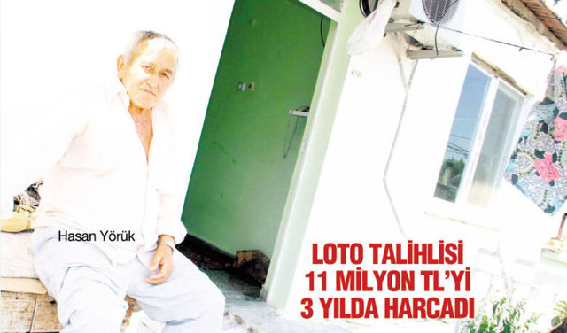 İkramiyeyi kazandıktan sonra, Yörük'ün 'dost ve akraba' sayısı bir anda arttı. Kontrolsüz harcama ve kendi deyimiyle "dostlarının yardım taleplerini geri çevirememesi" nedeniyle büyük ikramiye 3 yılda suyunu çekti, Yörük eski günlerine geri döndü.