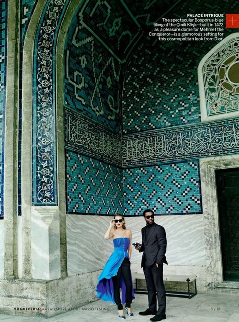 KATE MOSS, CHIWETEL EJIOFOR