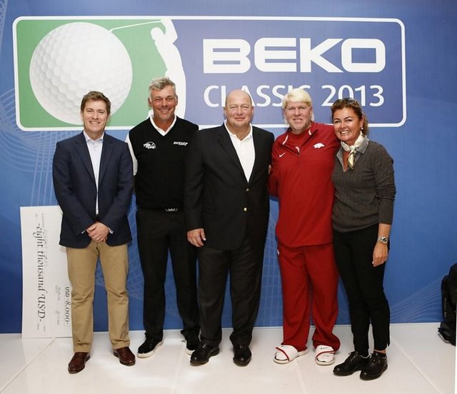 LAN RANDELL, DARREN CLARKE, MUSTAFA KOÇ, JOHN DALY, ESRA DEMİRSOY