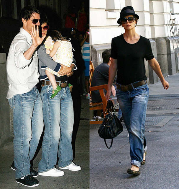 Ancak resmi olarak, Kate Holmes un Tom Cruise ile evli olduğu dönemde, onun kotunu giyip sokağa çıkması ile moda oldu.