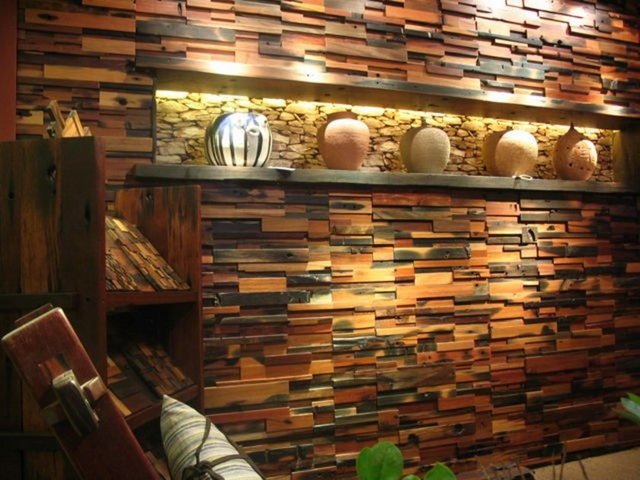 Ahşap ile evlere sıcak bir dokunuş...