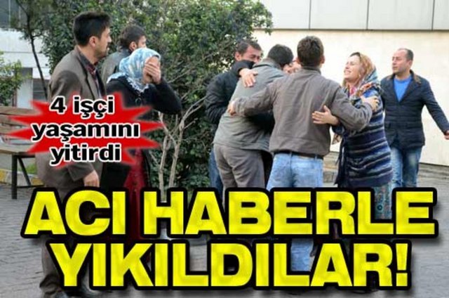 Zonguldak'ta kaçak kömür ocağı ile Türkiye Taşkömürü Kurumu maden ocağında meydan gelen iş kazalarında 4 işçi öldü, 1 işçi yaralandı. Kaçak kömür ocağının sahibinin "kamu malına zarar vermek"ten cezaevinde olduğu öğrenildi.