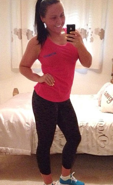 Bu fotoğraflar sayesinde motivasyonunu artırarak tam 38 kilo verdi.