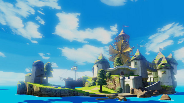The Legend of Zelda: The Wind Waker HD -  - Wii U'nun bir diğer kozu, Nintendo'nun canlı renklerle sunduğu Zelda.