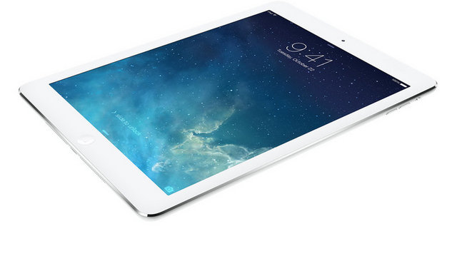 Geçtiğimiz ekim ayının sonunda tanıtılan iPad Air, 9.7 inçlik ekran büyüklüğüne, 7.5 mm kalınlığa ve 469 gramlık ağırlığa sahip.