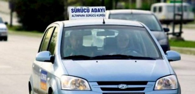 Yeni direksiyon sınav sistemi şeklinde sıralandı.