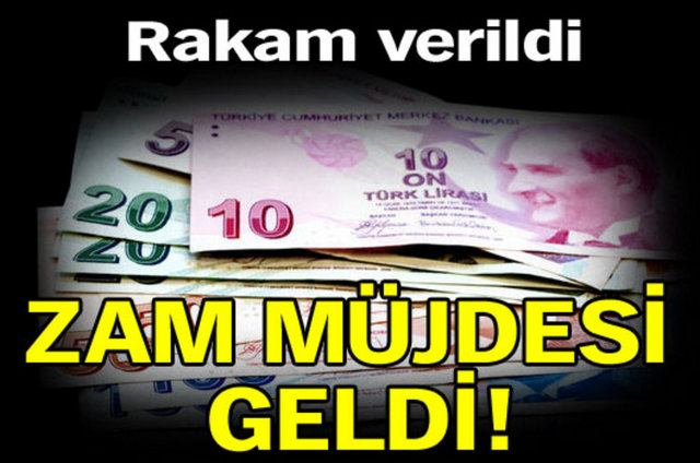 Memura zam müjdesi geldi. 1 Ocak 2014'ten geçerli olmak üzere memurlarda - brüt 175 lira taban aylığa zam yapılacak. Bu zam çalışanda 123, emekli - personelde 146, emekli ikramiyesinde ise 5 bin 250 liraya tekabül ediyor.