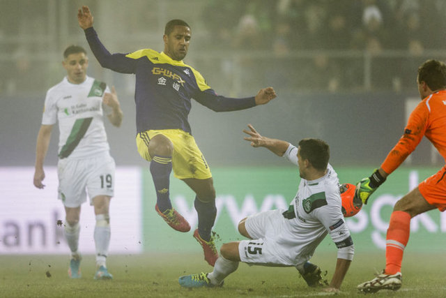 Gol: Marco Mathys (St. Gallen)