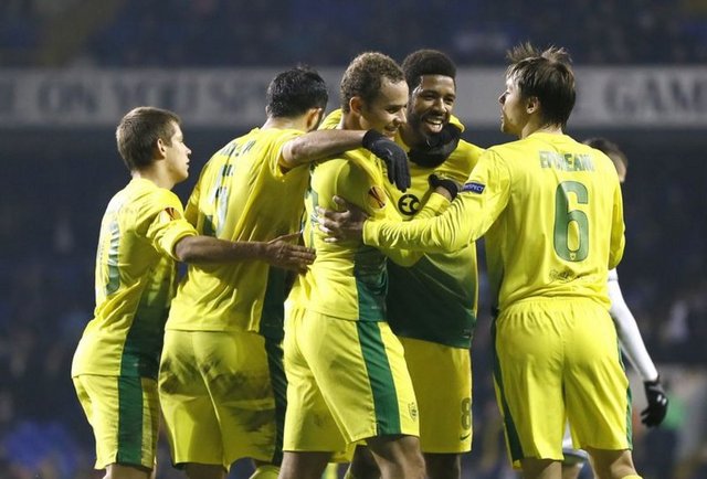 K Grubu  - Tottenham: 4 - Anzhi: 1
