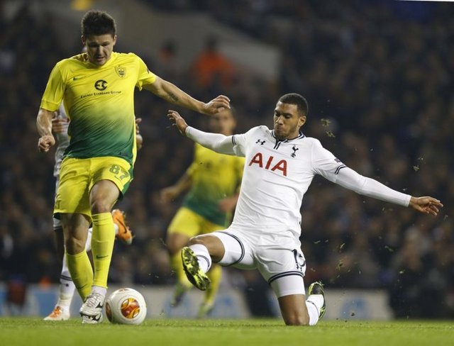 İngiliz Tottenham bütün maçlarını kazanara 6'da 6 yaptı ve Anzhi ile beraber gruptan çıktı.
