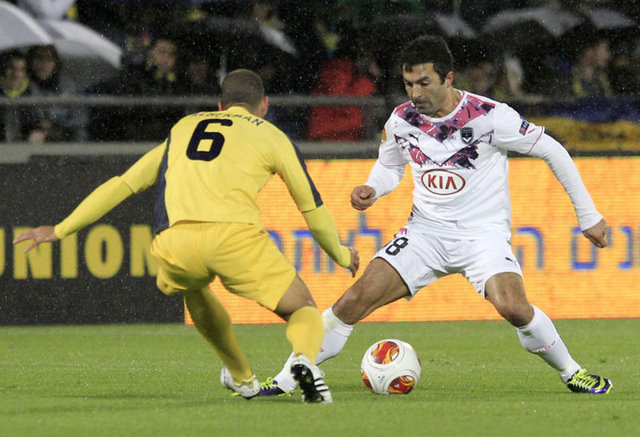 F Grubu  - Maccabi Tel Aviv: 1 - Bordeaux: 0