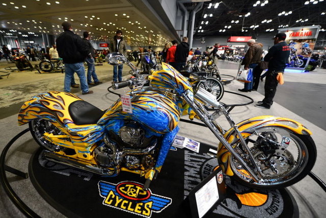 New York Progressive Uluslararası Motosiklet Fuarı, 200'ü aşkın firmanın katılımıyla başladı.