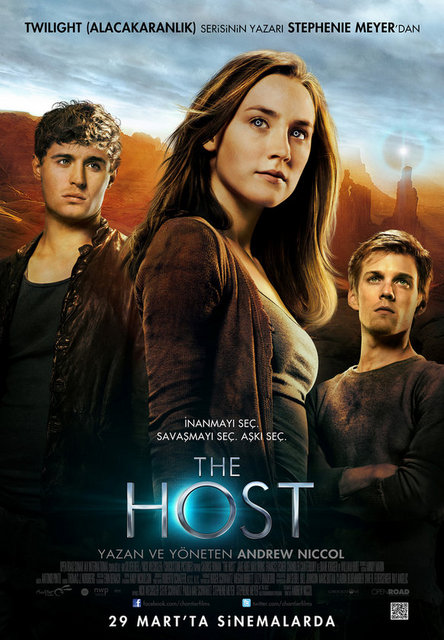 12-Göçebe (The Host) (2013) -  - Uzaylı bir parazitin insan beynine yerleştirilmesiyle hafızanın, bedenin kontrolünü ele geçirdiği bir distopik düzen...