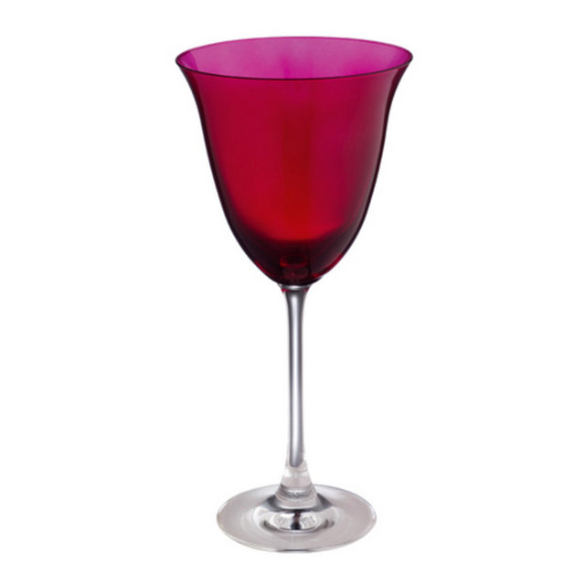 İçecek servisiniz için Habibat kırmızı kadeh.